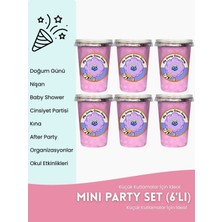 My Sweety Cotton Candy Yaban Mersini Aromalı 6'lı Gurme Pamuk Şekerler