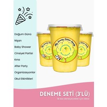 My Sweety Cotton Candy Limon Aromalı 3'lü Gurme Pamuk Şekerler