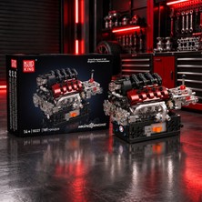 Mould King 10227 V8 Motor ve Şanzıman Yapım Seti | 787 Parça