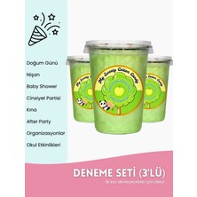 My Sweety Cotton Candy Elma Aromalı 3'lü Gurme Pamuk Şekerler