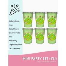 My Sweety Cotton Candy Kivi Aromalı 6'lı Gurme Pamuk Şekerler