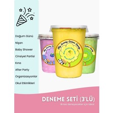 My Sweety Cotton Candy Yaban Mersini, Limon, Elma Aromalı 3'lü Pamuk Şeker