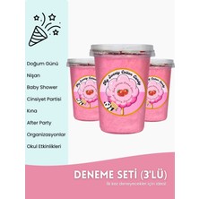 My Sweety Cotton Candy Çilek Aromalı 3'lü Gurme Pamuk Şekerler