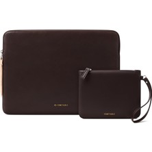 Str Store 33/33.8/14 Inç MacBook Pro ve MacBook Air, Mac Seyahat Kılıfı, Ince Pu Deri Dizüstü Bilgisayar Kılıfı M5/m4/m3/m2/m1 2025-2021 ile Uyumlu Aksesuar Kılıflı Ince Koruyucu Dizüstü Bilgisayar