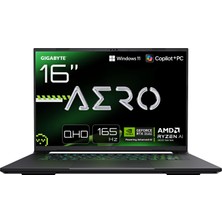 Neva Home Aero X16 Slim Gaming Notebook, 16 Inç 165Hz Qhd 16:10 IPS Ekran, Nvıdıa Geforce Rtx 5060 8gb 85W, Amd Ryzen Aı 7 350, 16GB Ddr5 Ram, 1tb Ssd, Windows 11 Home