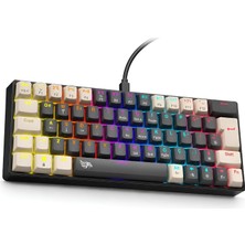 Str Store %60 Kablolu Rgb Mekanik Gaming Klavye, Türkçe Q, Blue Switch Kb-07