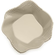 Str Store Maris Melamin Bej Çukur Tabak 21.7X21.4X4.3 cm