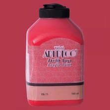 Artdeco Kırmızı 3016 Akrilik Boya 500 ml