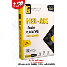 Pegem Akademi Yayıncılık 2027 Meb-Ags Türkiye Coğrafyası Tamamı Çözümlü E-Soru Bankası