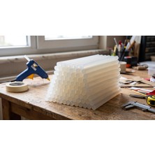 Neva Home Silikon Mum Çubukları, Kalın, 11.2mm Çap, 1kg Poşet