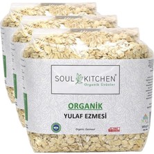 Neva Home Soul Kitchen Organik Yulaf Ezmesi 500 gr (3 Paketi)