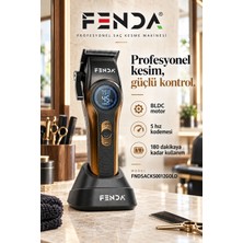 Fenda Profesyonel Saç Kesme Makinesi  Altın