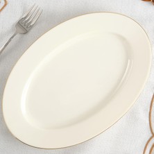 Neva Home Aryıldız Hera Gold Kayık Tabak 30 cm