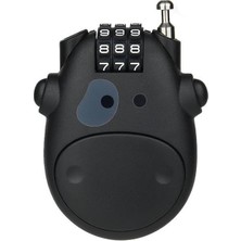 Neva Home Teleskopik 50 mm Uzayan Şifreli 3 Haneli Dolap Bagaj Kask Kilidi Kilit CIN528SY
