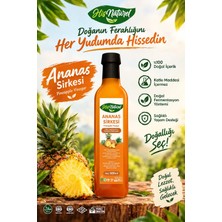 His Naturel Organik Yıllanmış Ananas Sirkesi Doğal Fermantasyon 500 Ml.