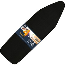 Neva Home Beylini Ütü Masası Kılıfı Örtüsü Bezi, Keçeli, Süngerli, Lastikli Yanmaz Ayarlanabilir 50X150 cm Siyah, Savuk, Mavi, Geniş