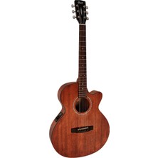Neva Home Sfx-Mem Op Elektro Akustik Gitar Ince Kasa