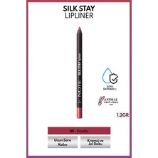 Note Cosmetics Silk Stay Lipliner Suya Dayanıklı Ipeksi Dudak Kalemi - 05 Roselle - Pembe