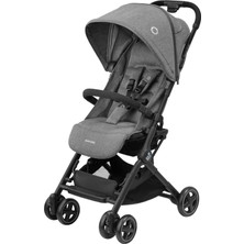 Neva Home Lara2 Ultra Kompakt Otomatik Katlanan Kabin Boy Seyahat Sistem Olabilen Bebek Arabası Essential Gri