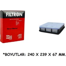 Filtron Hava Filtresi Mitsubishi L200 3 96-11 L200 / Triton 4-5 2004+ Pajero 2,5td 2,5dı-D 3,0 8972519440 AP120/2
