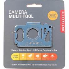 Kikkerland Camera Multi-Tool Kamera Tasarımlı Çok Amaçlı Paslanmaz Çelik Alet