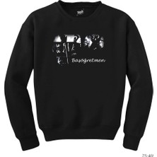 Z zepplin Atatürk Başöğretmen Siyah Sweatshirt