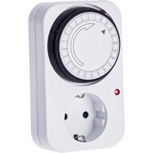 Prime Life 3500 Watt Mekanik Günlük Zaman Ayarlı Priz, Su Ayarlı, Kuluçka Için, Bahçe Sulama, Aydınlatma