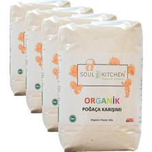 Prime Life Soul Kıtchen Organik Poğaça Karışımı 250GR (4 Paketi)