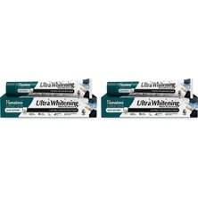 Prime Life Ultra Whitening Diş Macunu 75 ml | Bitkisel, Beyazlatıcı | Aktif Kömür, Çörek Otu Yağı, Misvak | Florür, Kimyasal Beyazlatıcı Içermez 2li Paket