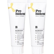 Prime Life Aktif Probiyotikli Florürsüz Akgünlük Özüt Ilaveli Doğal Diş Macunu 75ML (2 Paketi)