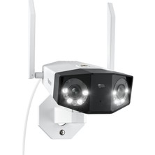 Prime Life Duo 2 Wi-Fi 8mp 3.2mm Dual Lens 180°(PANORAMIK) Wi-Fi Renkli Ip Kamera