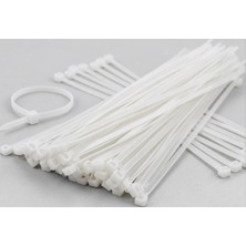 Prime Life Plastik Kablo Bağı 100 Adet 2,5 mm Dayanıklı Cırt Kelepçe Ev Ofis Araç Içi