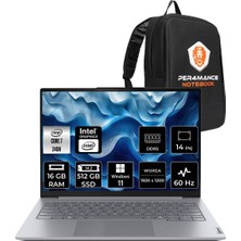 Prime Life Thinkbook 14 G8 Intel Core 7 240H 16GB 512GB SSD 14" Wuxga W11H Dizüstü Bilgisayar & Çanta