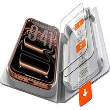 Prime Life Ultra Glass - 2 Adet - iPhone 17 Pro Max Için Kusursuz Hizalama ve Kolay Kurulum Gerçek 9h Temperli Cam Ekran Koruyucu Kırılmaz Cam (17 Pro Max)
