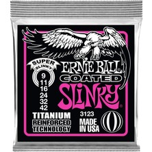 Prime Life Süper Slinky Kaplamalı Titanyum Rps Elektro Gitar Telleri, Ölçü 9-42