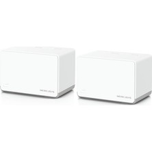 Prime Life Halo H70X 2-Pack, AX1800MBPS, Dual-Band, Gigabit Portları, 150'YE Kadar Cihaz Bağlanabilir, 350 M²'ye Kadar Kapsama, Akıllı Bağlantı, Mobil Uygulama ile Kolay Kurulum, Wi-Fi 6 Mesh Sistemi
