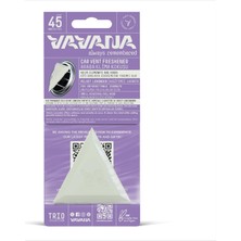 Prime Life Trio Araba Klima Kokusu - Lavanta Aromalı Oto Kokusu | Bpa & Sıvı Içermez | 45 Gün Etkili Araç Kokusu (Kadifemsi Lavanta)