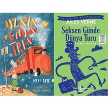 Timaş Çocuk Uzaya Giden Tren (Mert Arık) ve Seksen Günde Dünya Turu (Kısaltılmış Metin) 100 Temel Eser