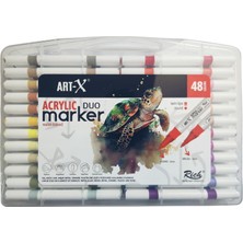 Prime Life Art-X Acrylıc (Akrilik) Marker Duo Set 8682374180537