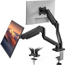 Prime Life 15-32 Inç Çiftli Gazlı Amortisörlü Monitör Kolu, Her Kol 9 Kg’a Kadar, Vesa 75X75/100X100