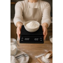 ALOHA EQ QUALITY Dokunmatik Dijital Mutfak Terazisi 0.1g Hassasiyet 10KG Kapasiteli