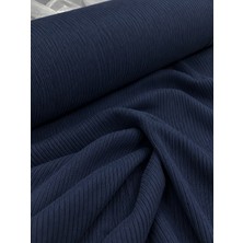 Hafsa Kumaş Kaşkorse Kumaş Lacivert – Bluz, Elbise ve Atlet Dikimi Için (170X1000)