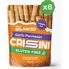Kind Of Balanced Glütensiz Parmesanlı Sarımsaklı Grissini 50 gr x 6 Adet