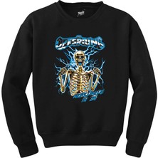 Z zepplin The Offspring Worldwide In '26 Skull Siyah Sweatshirt
