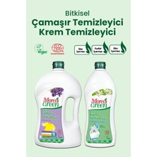Mom's Green Bitkisel Çamaşır Deterjanı 40 Yıkama Lavanta  1500 ml - Bitkisel Krem Temizleyici Banyo - Bitkisel Çamaşır Sulu