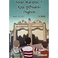 Mor Elma Yayıncılık Senin Maceran 3: Kayı Şifresinin Peşinde, Elif Alp - Yarışma Kitabı (Şair Anne Yayınları)