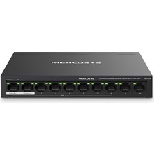 Tp-Link Mercusys MS110P 8 Port 10-100 Mbps Poe+ 2 Port 10-100 Switch Metal Kasa