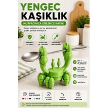 Ognami 3D Baskı Yengeç Kaşıklık | Mutfak Tezgahı Kaşık Dinlendirme Aparatı