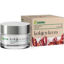 Destek Kollajen Krem 50 ml (Kırmızı Yosun Özlü)