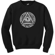 Z zepplin Killuminati Money Siyah Sweatshirt